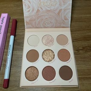 Color Pop Nude Palette & Red Lip Liners ($15)